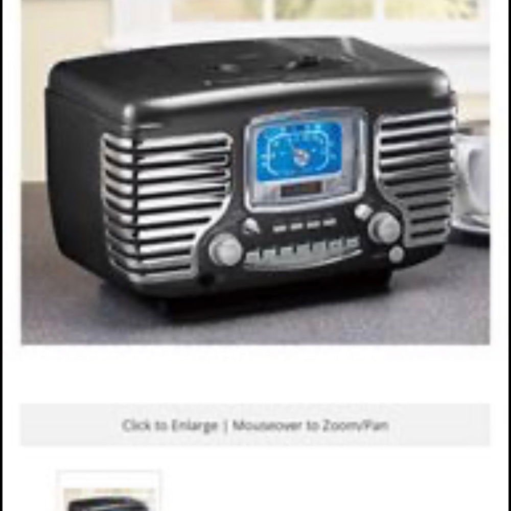 Crossley AM/FM/CD Alarm Radio